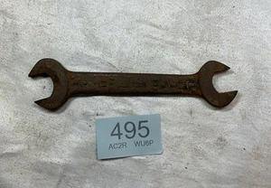 VINTAGE UTILITY 1944 SECOND WORLD WAR SPANNER WRENCH 3/8 5/16 W TOOL IMPERIAL - Picture 1 of 12