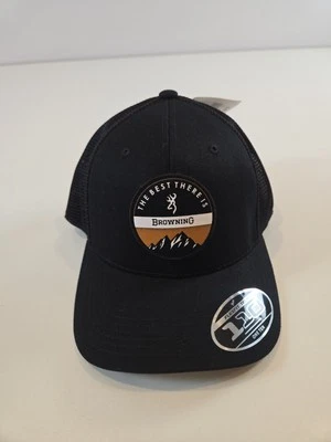 Sombrero Browning Bloodline Ajuste Flexible Cierre a Presión Caza L/XL Malla Negro Nuevo con Etiquetas Foto 1 de 4