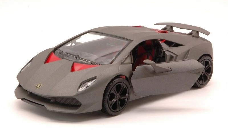 Motormax MTM79314BK LAMBORGHINI SESTO ELEMENTO 2010 GRIGIO BARRA 1:24 Modellino - Immagine 1 di 1