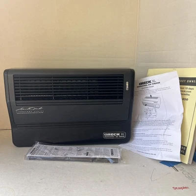 Oreck XL Professional Air Purifier Cleaner Ionizer AIR8SB Silence Technology REA - Image 1 of 4