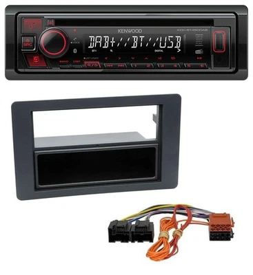 Kenwood MP3 CD USB Bluetooth DAB Autoradio für Saab 9.5 (ab 2005) - Bild 1 von 4
