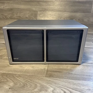 HIPCE Touch Button Auto Open 160 CD Aufbewahrungsbox - Silber Slide-Out Case Y2K - Bild 1 von 24