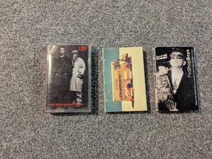Vintage Pet Shop Boys Cassette Lot Synth Pop So Hard Domino Dancing 80s 90s EMI - Picture 1 of 16