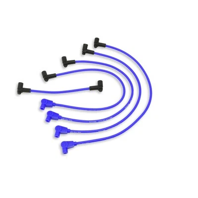 Набор проводов свечей зажигания Taylor 74667; Spiro Pro 8 мм синий для 4 цилиндров Ford/Mercury - Изображение 1 из 4
