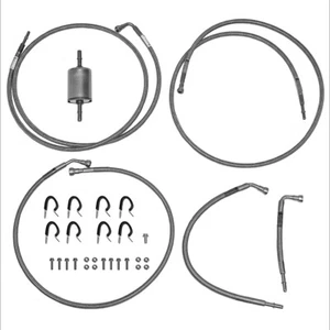 Línea de combustible de fijación rápida para Chevy Suburban 1500 2004-06 con combustible flexible/filtro-QFF0013SS - Imagen 1 de 3
