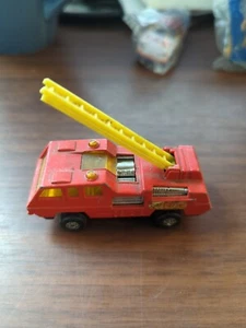 1975 Matchbox Superfast #22 Blaze Buster Unpainted Base Yellow Ladder - Picture 1 of 3