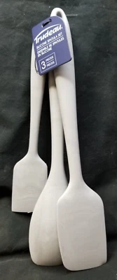 Juego de espátulas de silicona de mármol Trudeau de 3 piezas Foto 1 de 4