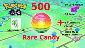 500 caramelos raros + módulo de 50 señuelos + 50 bagon + 50 + Charizard +... (leer descripción) - Imagen 1 de 1