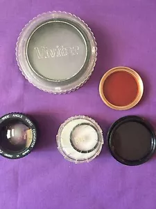 Lot of 5 Miscellaneous MM Filters from an Estate Phoenix Wide Angel Video Tiffen - Picture 1 of 1