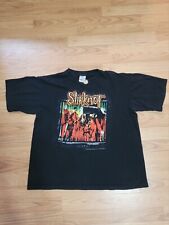 Vintage Rare Slipknot Self Titled Concert Tour Band Nu Metal 2000 Size L