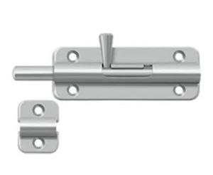 Deltana Stainless Steel Spring Barrel Bolt | 6 Inch - Picture 1 of 3