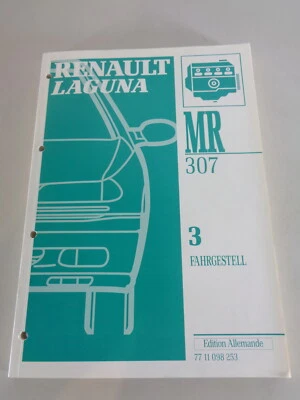 Manual De Taller Renault Laguna Ejes Ruedas Dirección Mecánica Año 1993 - Imagen 1 de 4