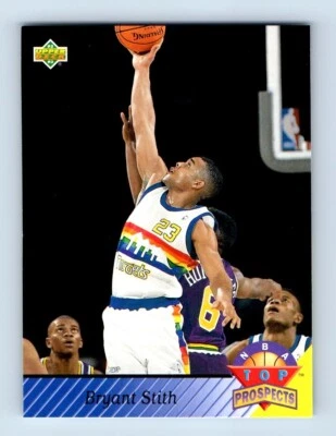1992-93 Upper Deck Bryant Stith Denver Nuggets #461 - Image 1 of 2