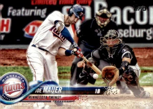 2018 Topps #231 Joe Mauer Minnesota Twins - Picture 1 of 2