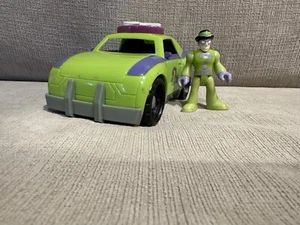 Fisher Price Imaginext DC Super Friends Riddler Get Away Auto und Figur 2009 - Bild 1 von 16
