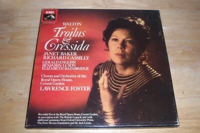 William Walton Troilus & Cressida 1971 EMI Angel  SLS997 Stereo Quad UK 3LPVG+NM - Image 1 of 4