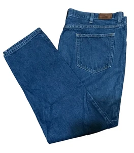LL Bean Herren 44 x 32 Jeans Double L Classic Fit 5-Pocket Medium Wash Baumwolle - Bild 1 von 7