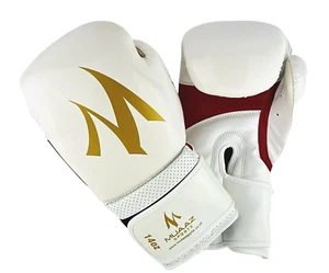 Boxing Glove Muay Thai Training Bag Sparring Gloves MMA Kickboxing 10 oz - Picture 1 of 4