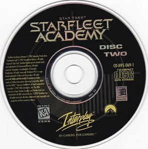 Replacement for Vintage Star Trek Starfleet Academy (PC, 1997) *DISC ONLY* - Picture 1 of 3