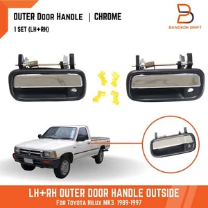 MANIJA EXTERIOR LH+RH CROMO APTA TOYOTA CAMIONETA 4RUNNER 89-96 LN85 LN106 MK3 - Imagen 1 de 8