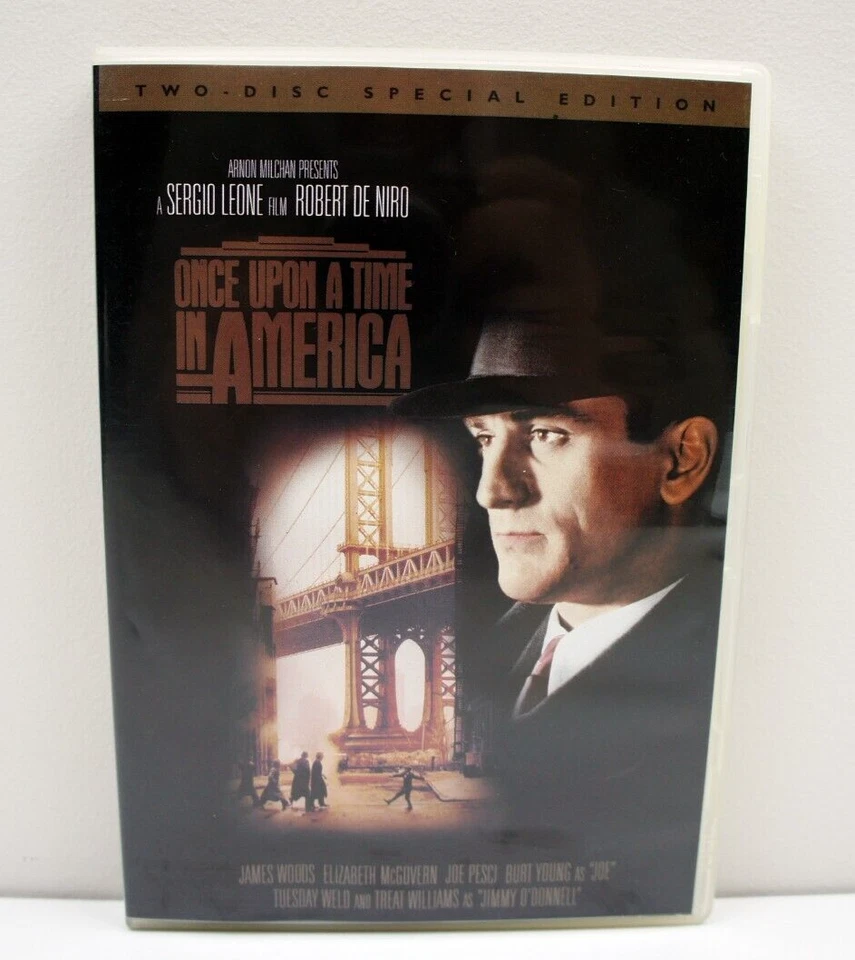 Once Upon A Time In America DVD 1984 Robert De Niro Region 2 - Free Postage - Image 1 of 4