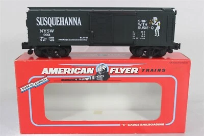 American Flyer 48480 NASG 1993 Commemorative Susquehanna Box Car AF NYSW NIB - Image 1 of 4