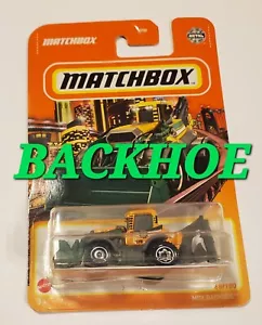 BACKHOE - MATCHBOX  - MATTEL  - CONSTRUCTION - Picture 1 of 6