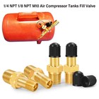 Air Compressor Tanks Fill Valve Schrader Valve Automobile Tire Valve Core