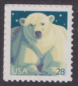US 4387 Polar Bear 28c single MNH 2009 - Picture 1 of 1