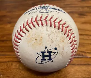 Vladimir Guerrero Blue Jays gioco baseball usato 17/04/2023 logo Astros SPACE CITY - Foto 1 di 5