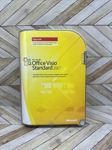 Microsoft Office Visio Standard 2007 Full Version RETAIL Upgrade for existing - Picture 1 of 4