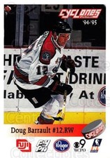 1994-95 Cincinnati Cyclones #1 Doug Barrault
