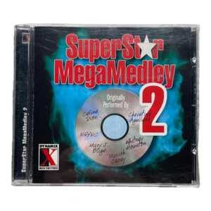 Superstar Mega Medley 2 Audio CD - 2003 Dynamix Music Service - Dance / Workout - Picture 1 of 5