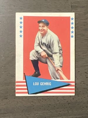 1961 FLEER BASEBALL GREATS #1-154 EX-NM COMPLETE YOUR SET    FREE SHIPPING - Image 1 of 4