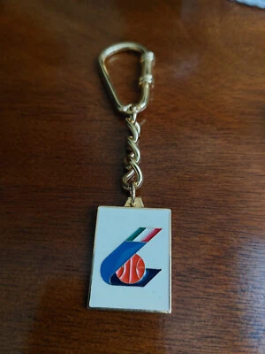 Баскетбольная федерация Италии винтажный брелок - Изображение 1 из 4