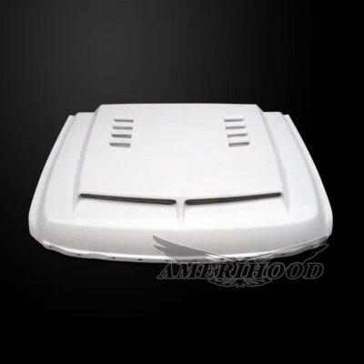 Fits 2011-2014 Chevrolet Silverado 3500 Type-E Style Functional Ram Air Hood Foto 1 de 4
