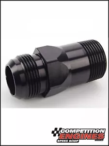 WP1016S Meziere AN to Pipe Thread Adapters Straight, Aluminum, Black Anodized - Picture 1 of 1