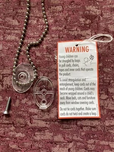 Child Safety Cleat for Roller/Vertical/Roman Blind Chain/Cord (3 Pack) - Picture 1 of 3