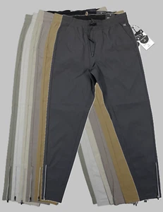 Kenneth Cole Active Tech Jogger Ankle Zip Slim Fit Lightweight Reflective Woven - Picture 1 of 74