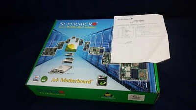 SuperMicro MBD-H8SCM-O Motherboard Complete Accessories CD NEW NIB Sealed - Image 1 of 4