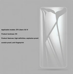 Wear-Resisting Transparent Tempered Glass Protective Film For ZTE Libero 5G IV - Picture 1 of 7