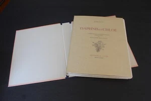 DAPHNIS ET CHLOÉ Longus Suzanne Ballivet 1946 Numéroté + Dessin original - Picture 1 of 15