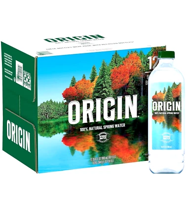 Poland Spring Origin, 100% Natural Spring Water, 900Ml Recycled Plastic Bottle, - Image 1 of 4
