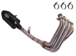 FACTORY CLEARANCE VooDoo 4 into 1 Full Exhaust 2006-2020 Yamaha YZF R6-V Black - Picture 1 of 6