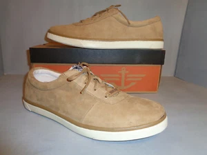 Docker's Mens Beige Leather Suede Auvy Sneaker Shoes NIB New Sizes!! Handsome!! - Picture 1 of 3