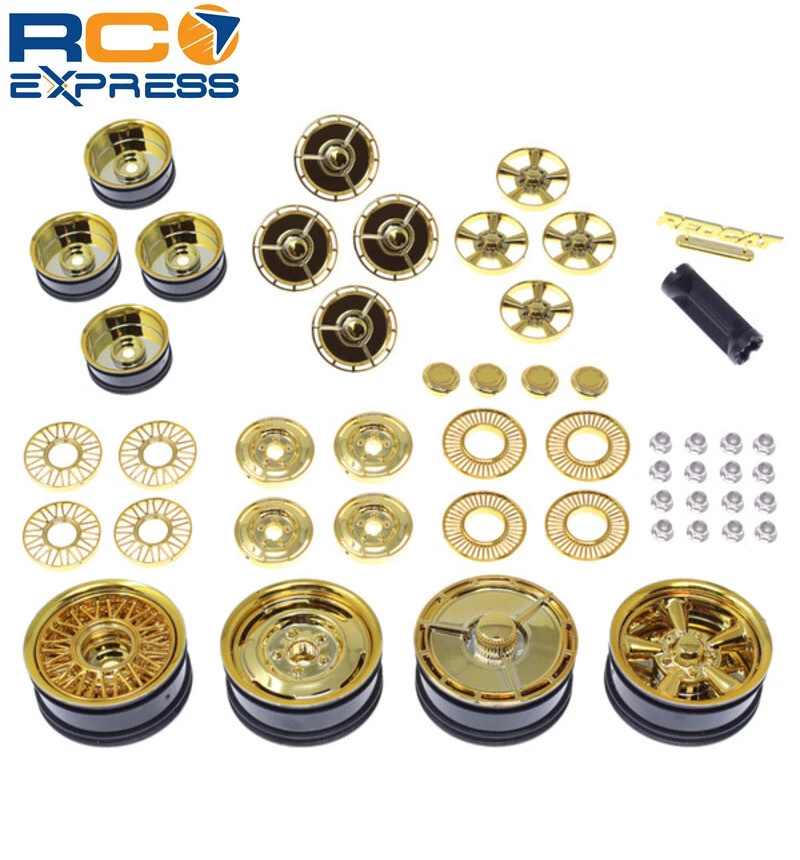 Redcat Racing MOD Wheels Gold RER14736 - Image 1 of 1