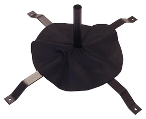 Base y bolsa de arena con soporte X de alta resistencia para banderas de pluma de aleteoper poste de bandera - Imagen 1 de 2