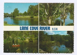 POSTAL CON FOTO REAL VINTAGE AÑOS 70 DE LANE COVE RIVER STATE RECREATION AREA N.S.W - Imagen 1 de 2
