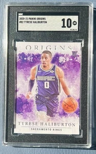 2020-21 Panini Origins Tyrese Haliburton RC ROOKIE #82 SGC 10 - Picture 1 of 2