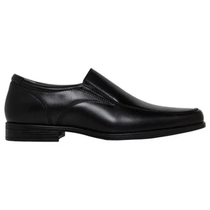 Mens Julius Marlow London Black Leather Work Slip On Formal Dress Shoes - Picture 1 of 6